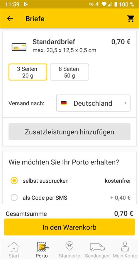 dhl frankieren online